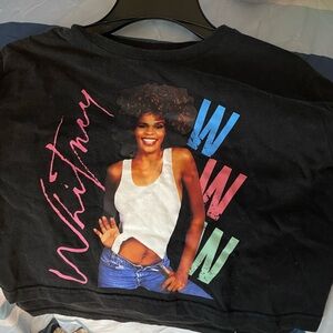 Whitney Houston- Crop Top